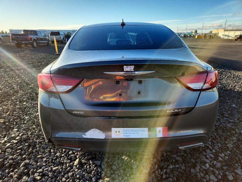 Photo 6 from auction – 2015 CHRYSLER 200 S with VIN 1C3CCCDG7FN547487