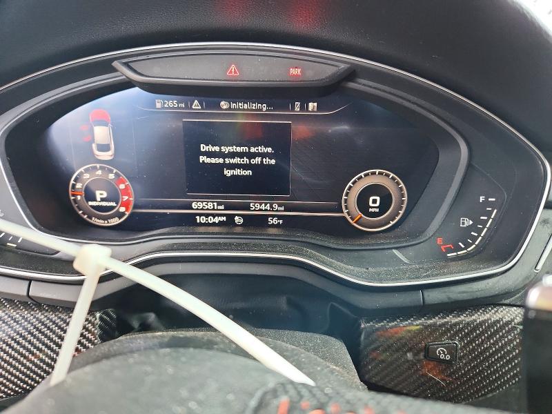Photo 9 from auction – 2019 AUDI RS5 with VIN WUABWCF58KA901452