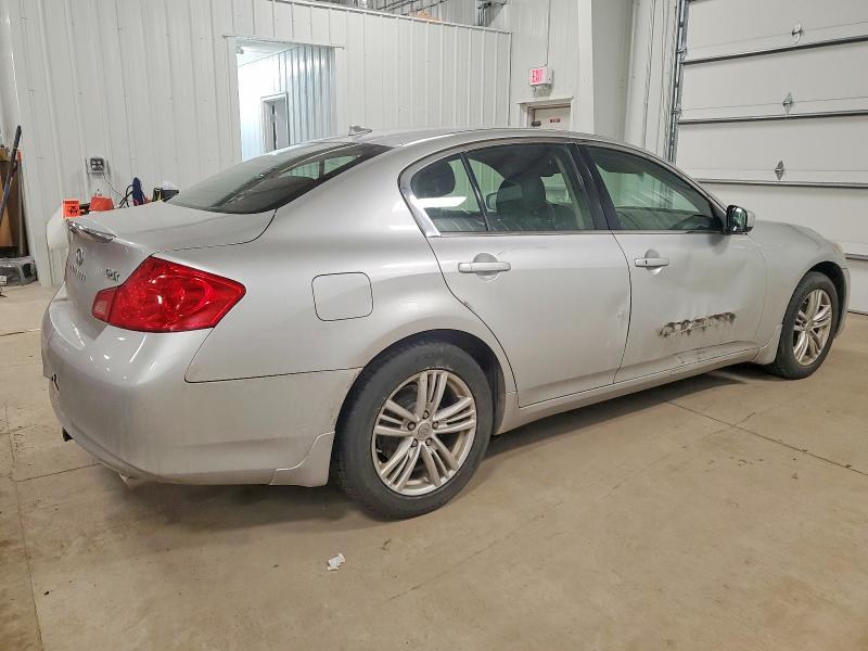 Photo 3 from auction – 2012 INFINITI G25 with VIN JN1DV6AR0CM860600