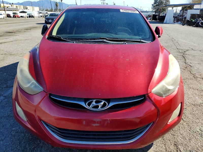 Photo 5 from auction – 2012 HYUNDAI ELANTRA with VIN KMHDH4AEXCU238748
