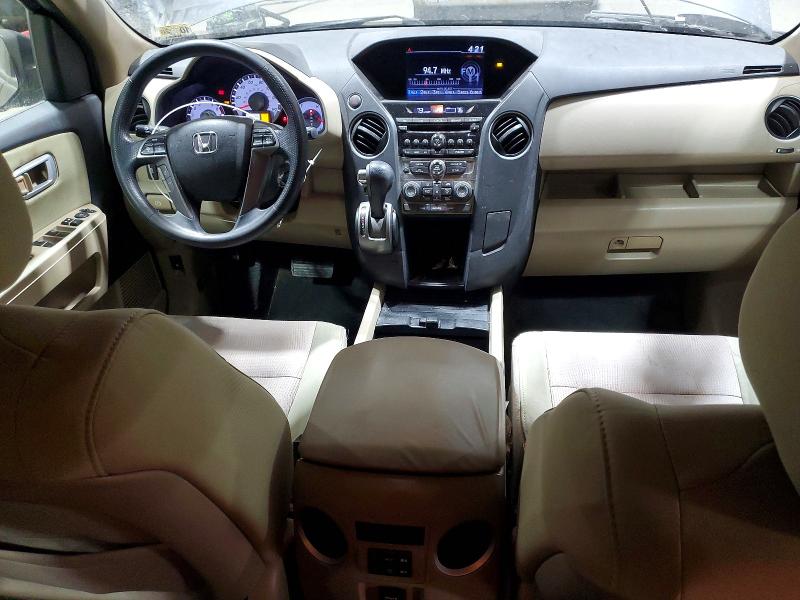 Photo 8 from auction – 2013 HONDA PILOT EX with VIN 5FNYF4H46DB083439