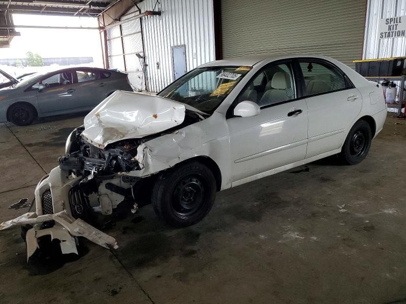 KIA SPECTRA EX 2009 with VIN KNAFE222495664272 - Photo from auction