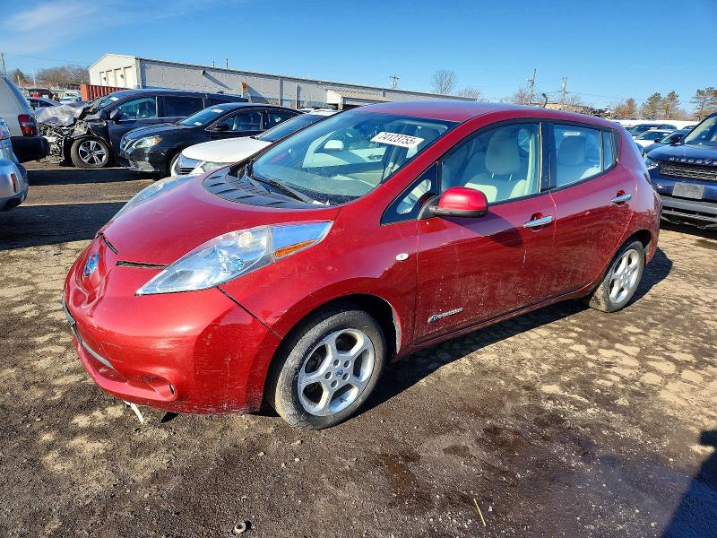NISSAN LEAF SV 2012 with VIN JN1AZ0CP4CT018526 - Photo from auction
