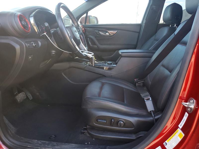 Photo 7 from auction – 2021 CHEVROLET BLAZER RS with VIN 3GNKBERS2MS549581