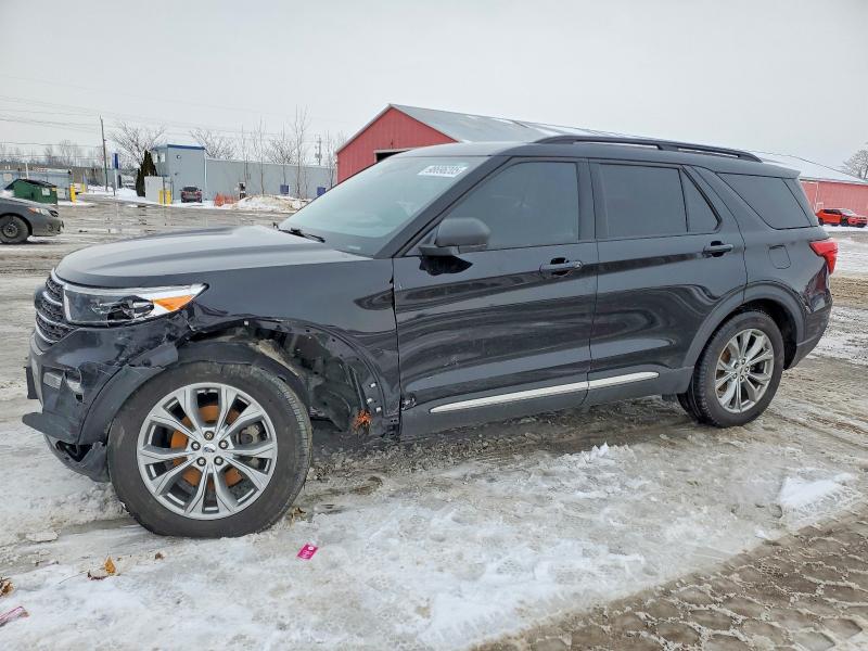 FORD EXPLORER X 2021 with VIN 1FMSK8DH1MGA97655 - Photo from auction