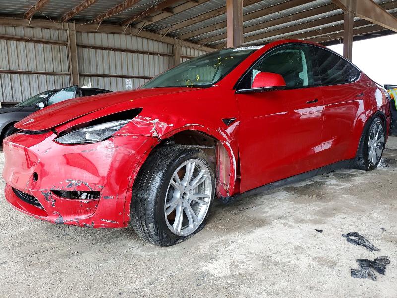 TESLA MODEL Y 2023 with VIN 7SAYGAEE6PF630449 - Photo from auction