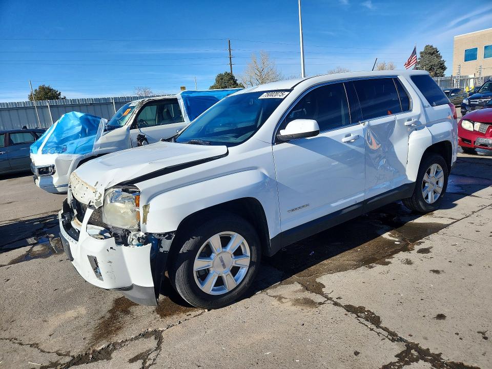 GMC TERRAIN SL 2013 with VIN 2GKALMEK7D6251712 - Photo from auction