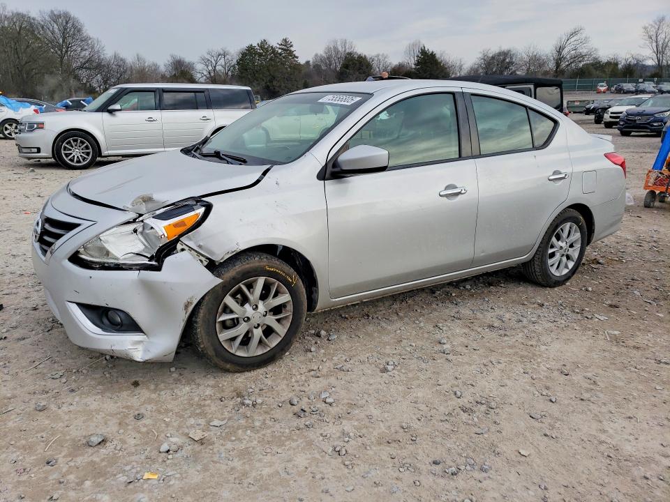 NISSAN VERSA 2019 with VIN 3N1CN7AP6KL824693 - Photo from auction