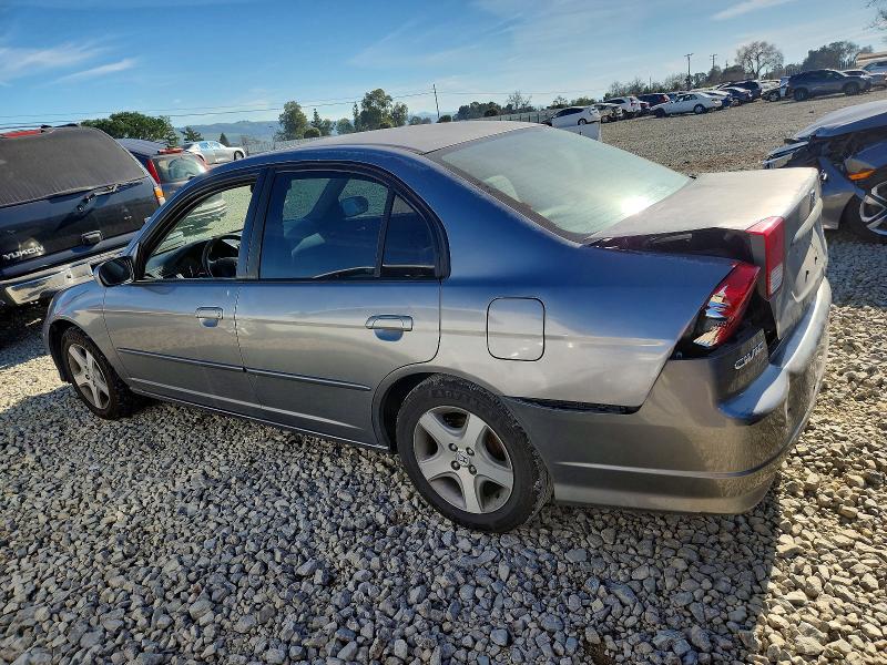 Photo 2 from auction – 2005 HONDA CIVIC EX with VIN 2HGES26835H510825