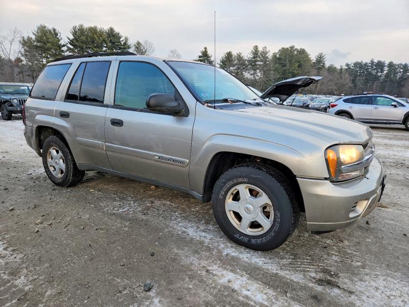 Photo 4 from auction – 2002 CHEVROLET TRAILBLAZE with VIN 1GNDT13S822516634
