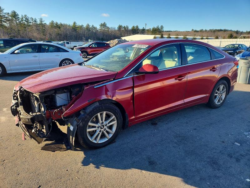 HYUNDAI SONATA SE 2017 with VIN 5NPE24AF5HH498091 - Photo from auction
