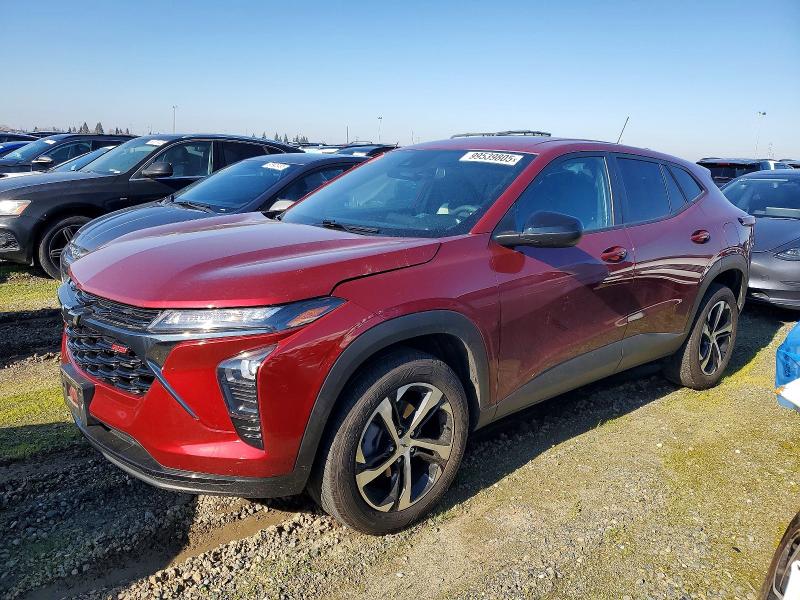 CHEVROLET TRAX 1RS 2024 with VIN KL77LGE29RC134796 - Photo from auction