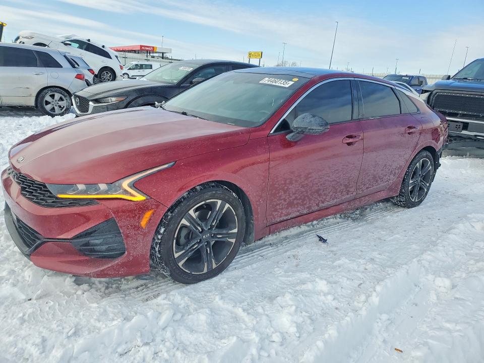 KIA K5 2021 with VIN 5XXG64J22MG078045 - Photo from auction