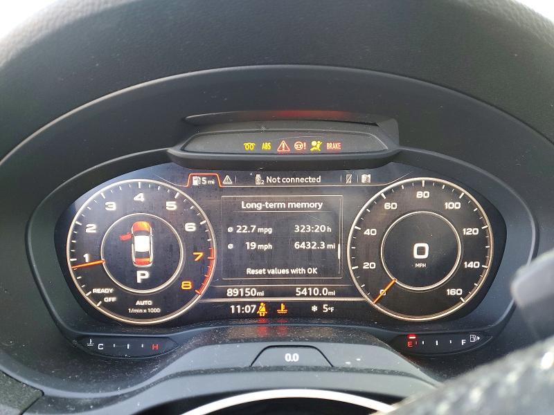 Photo 9 from auction – 2017 AUDI A3 PREMIUM with VIN WAUJ8GFF1H1043718