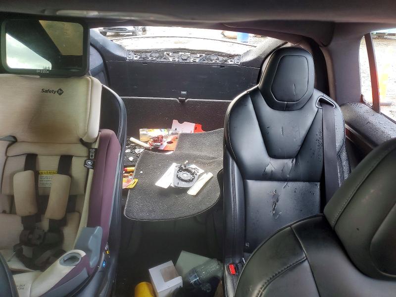 Photo 10 from auction – 2020 TESLA MODEL X with VIN 5YJXCBE29LF233604
