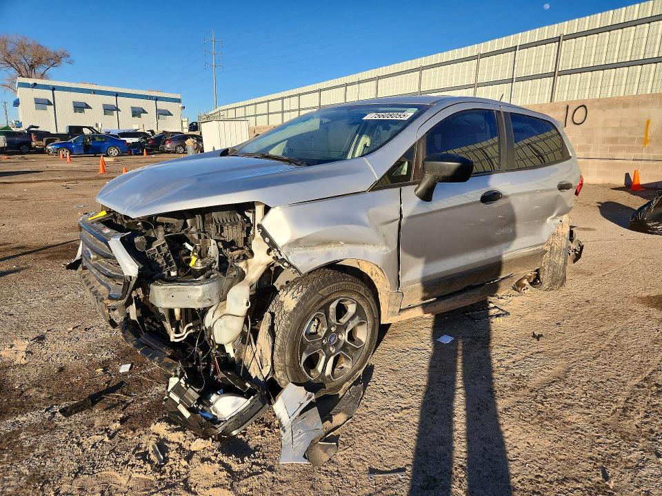FORD ECOSPORT 2020 with VIN MAJ6S3FL2LC387764 - Photo from auction