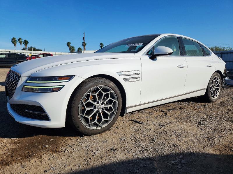 GENESIS G80 BASE 2023 with VIN KMTGB4SC0PU142781 - Photo from auction