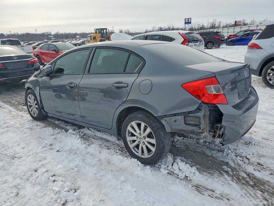 Photo 2 from auction – 2012 HONDA CIVIC EX with VIN 19XFB2F83CE301726