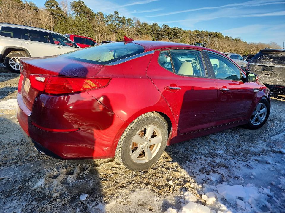 Photo 3 from auction – 2015 KIA OPTIMA LX with VIN 5XXGM4A71FG432352