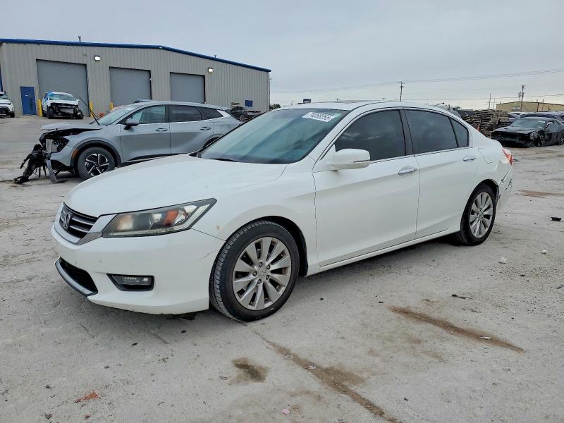 HONDA ACCORD EXL 2014 with VIN 1HGCR2F80EA043767 - Photo from auction