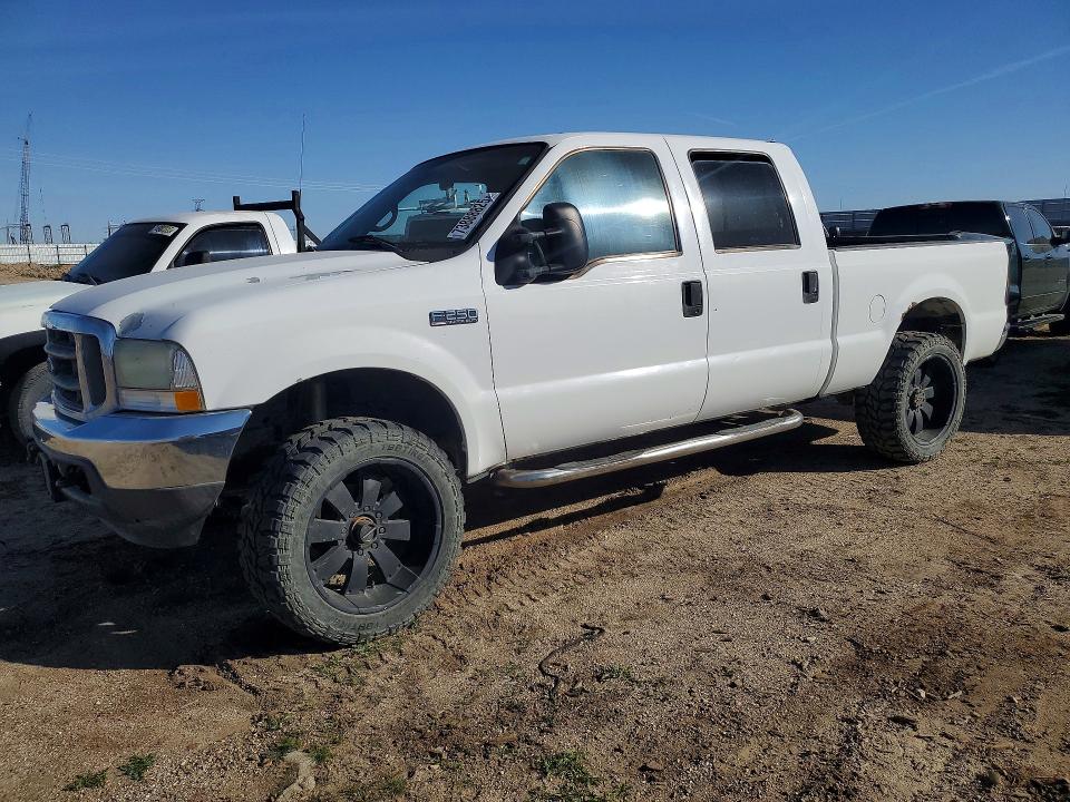FORD F250 SUPER 2002 with VIN 1FTNW21F92EA84876 - Photo from auction
