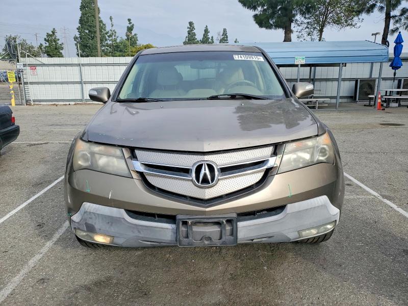 Photo 5 from auction – 2009 ACURA MDX TECHNO with VIN 2HNYD28469H513007