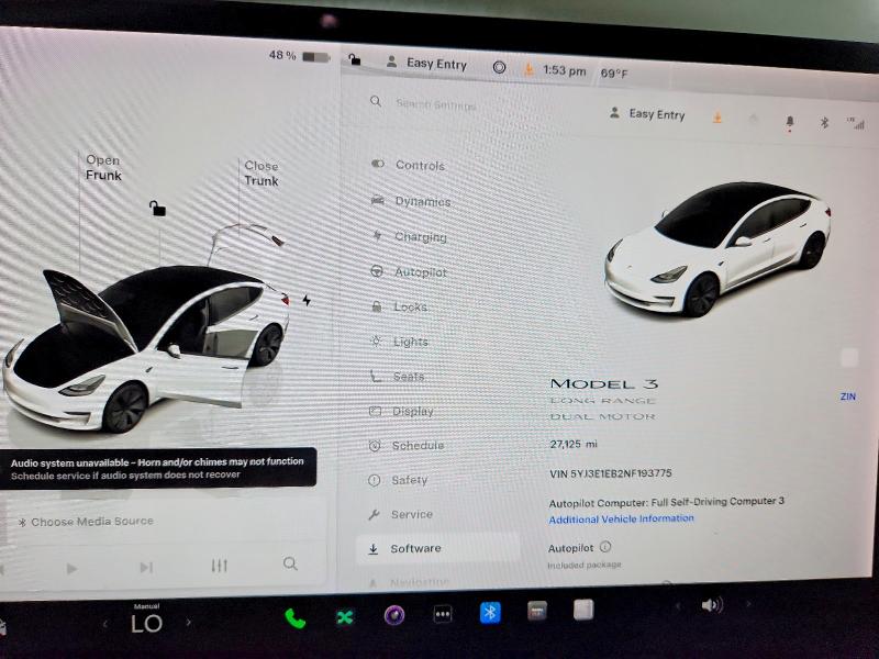 Photo 9 from auction – 2022 TESLA MODEL 3 with VIN 5YJ3E1EB2NF193775