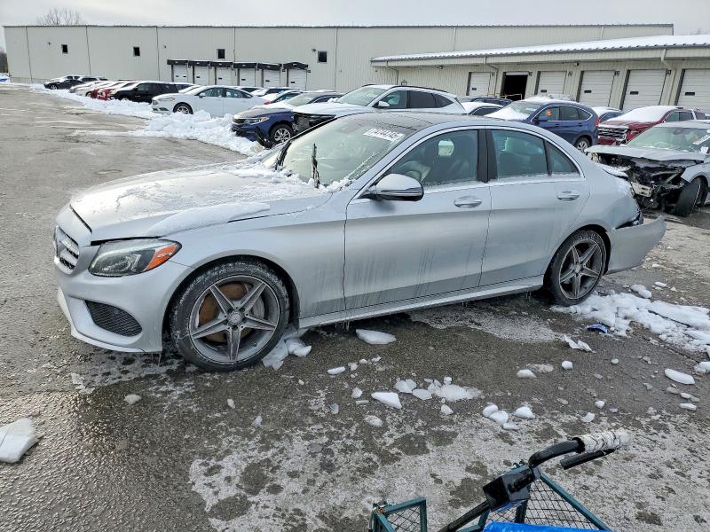 Photo 1 from auction – 2016 MERCEDES-BENZ C 300 4MAT with VIN WDDWF4KB2GR161119