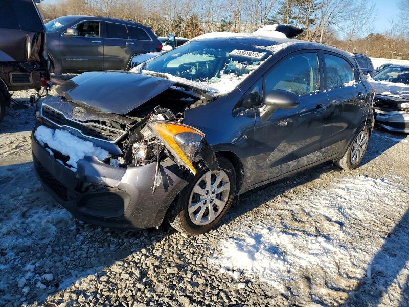 KIA RIO EX 2015 with VIN KNADN5A37F6421600 - Photo from auction