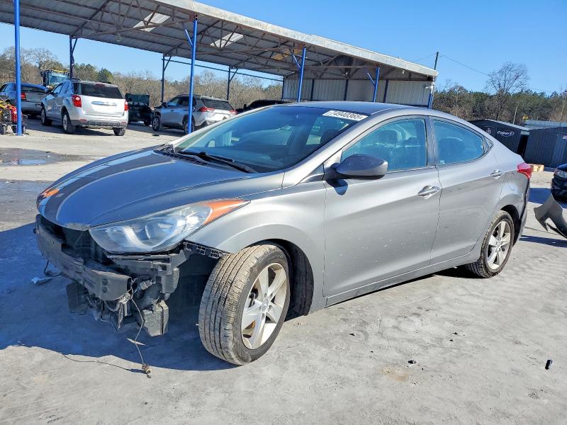 HYUNDAI ELANTRA 2013 with VIN 5NPDH4AEXDH447794 - Photo from auction