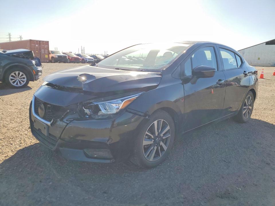 NISSAN VERSA 2021 with VIN 3N1CN8EV1ML918448 - Photo from auction