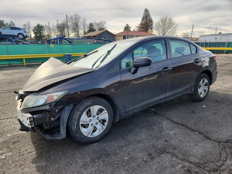 Photo 1 from auction – 2014 HONDA CIVIC LX with VIN 2HGFB2F57EH530182