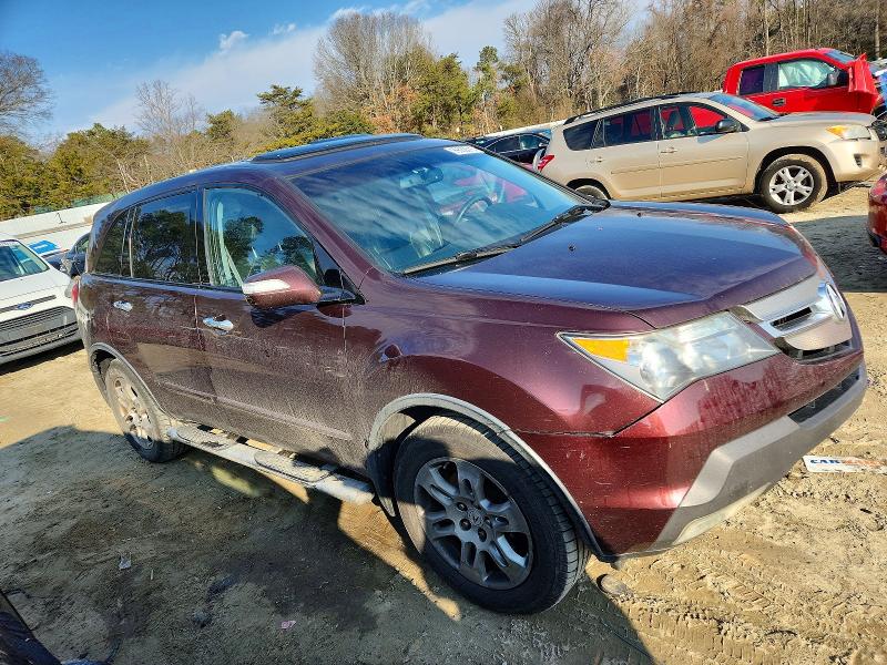 Photo 4 from auction – 2009 ACURA MDX TECHNO with VIN 2HNYD28639H509451