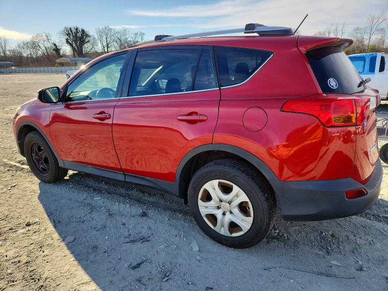 Photo 2 from auction – 2015 TOYOTA RAV4 LE with VIN 2T3BFREV2FW263949