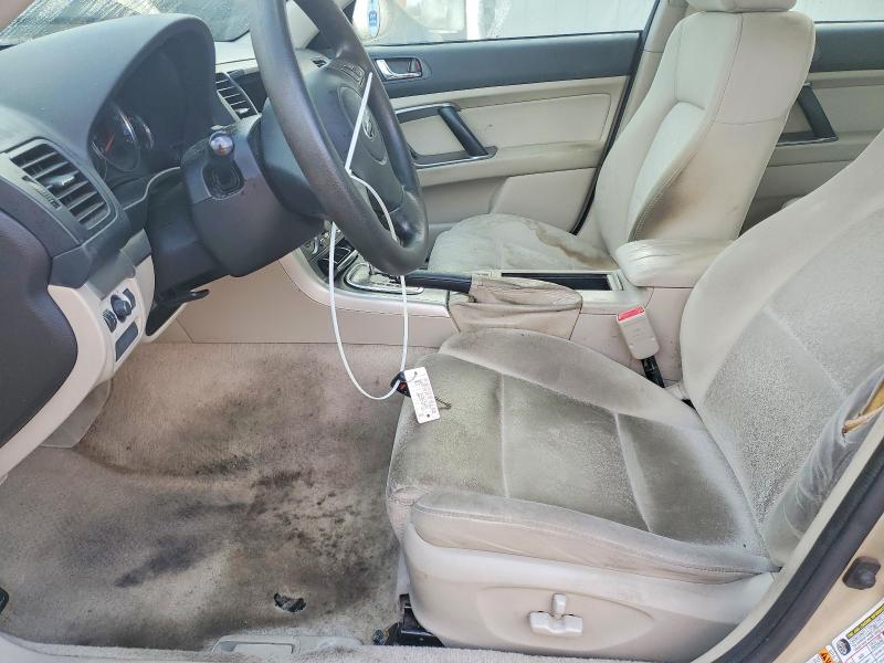 Фото 7 с аукциона – 2008 SUBARU LEGACY 2.5 с VIN 4S3BL616487224137