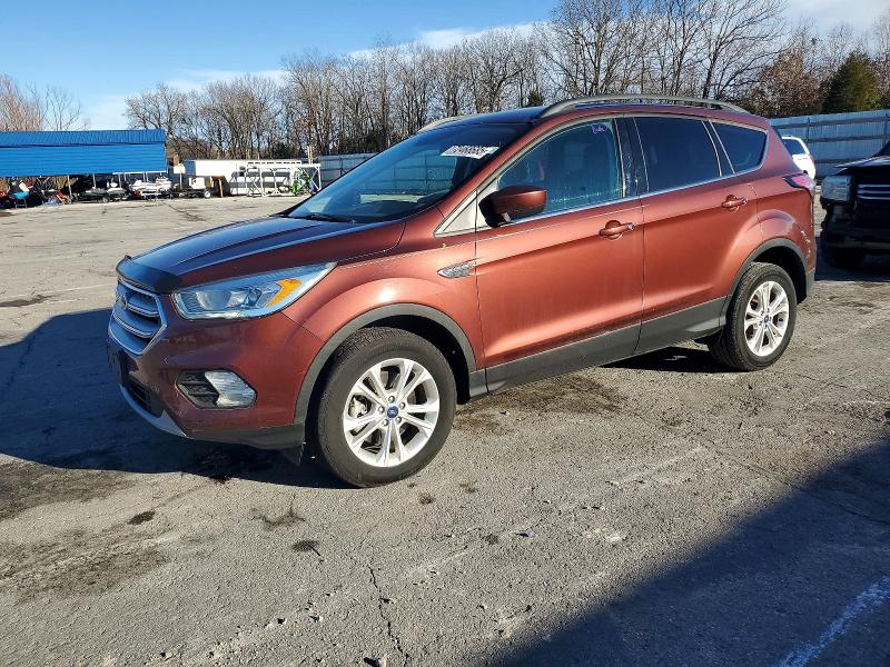 FORD ESCAPE SEL 2018 with VIN 1FMCU9HD5JUA84898 - Photo from auction