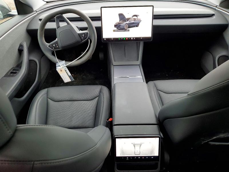 Photo 8 from auction – 2025 TESLA MODEL 3 with VIN 5YJ3E1EA4SF030614