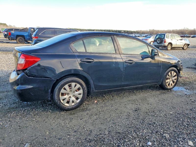 Photo 3 from auction – 2012 HONDA CIVIC LX with VIN 2HGFB2F59CH530813