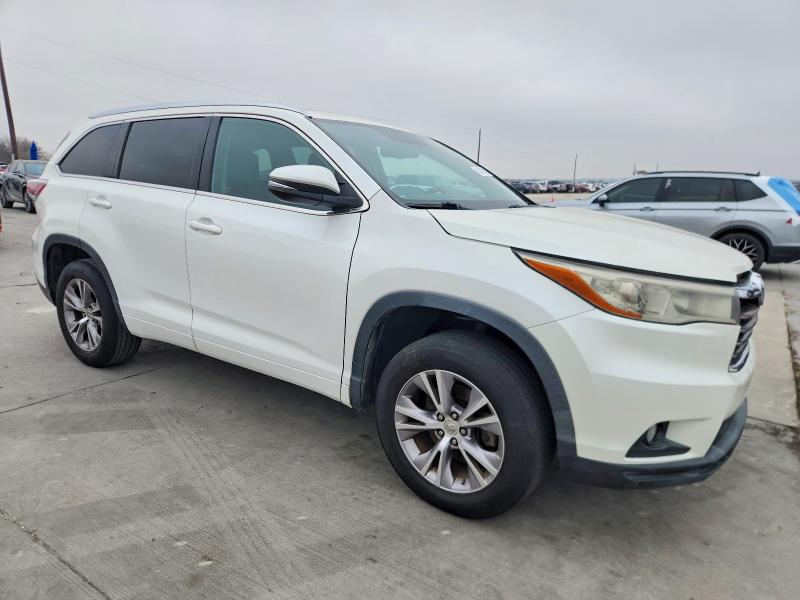 Photo 4 from auction – 2014 TOYOTA HIGHLANDER with VIN 5TDKKRFH1ES020329