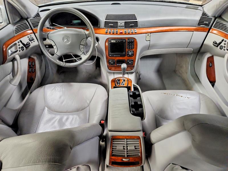 Photo 8 from auction – 2002 MERCEDES-BENZ S 430 with VIN WDBNG70J42A294792