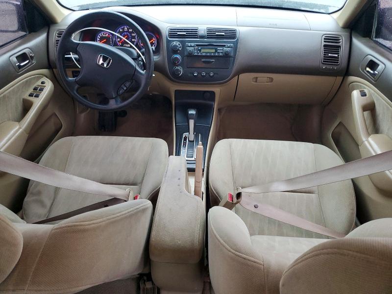 Photo 8 from auction – 2004 HONDA CIVIC LX with VIN 2HGES16554H581443