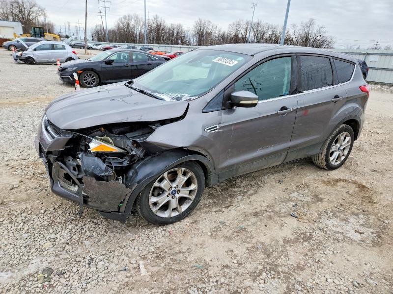 FORD ESCAPE SEL 2013 with VIN 1FMCU9H98DUC47284 - Photo from auction