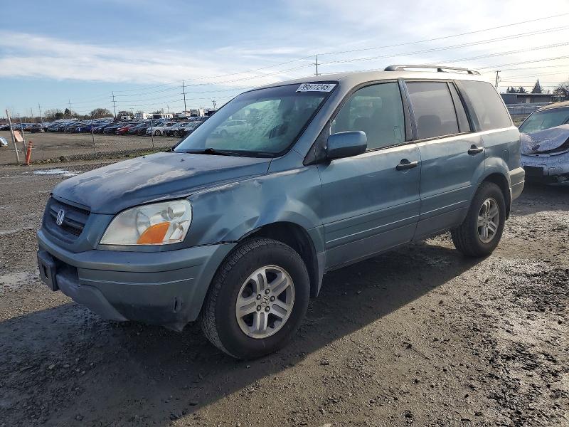 HONDA PILOT EX 2005 with VIN 2HKYF18465H568715 - Photo from auction