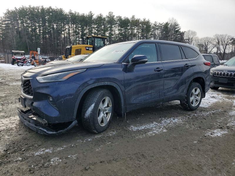 TOYOTA HIGHLANDER 2021 with VIN 5TDBZRBHXMS527021 - Photo from auction