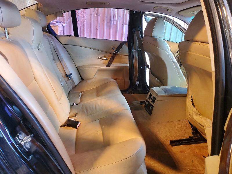 Photo 9 from auction – 2006 BMW 530 with VIN WBANE73596CM30279
