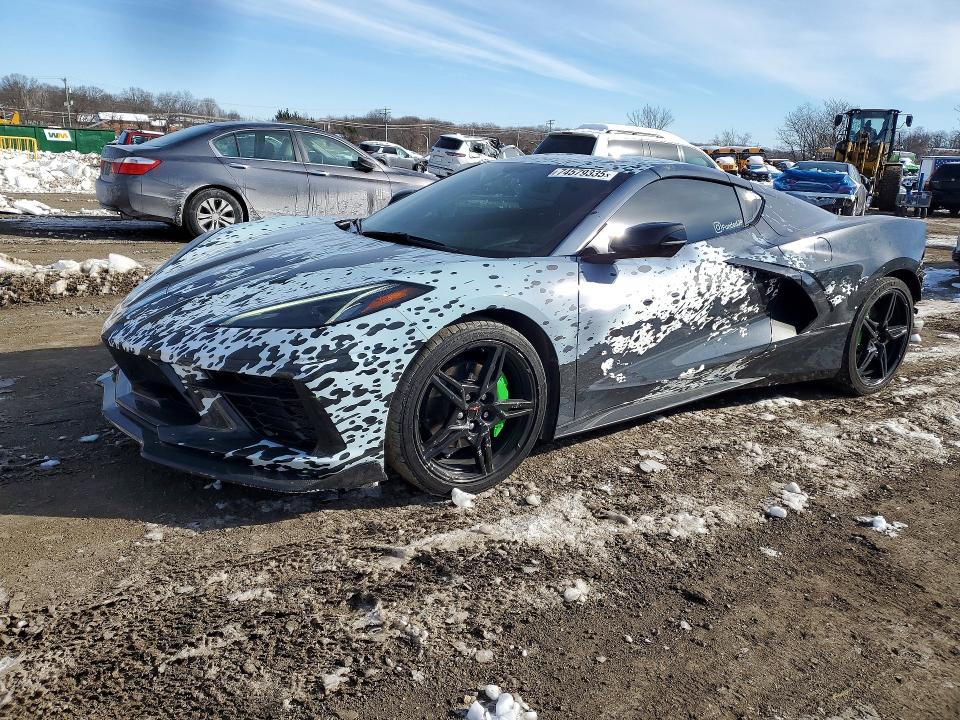 Photo 1 from auction – 2023 CHEVROLET CORVETTE with VIN 1G1YA2D46P5112493