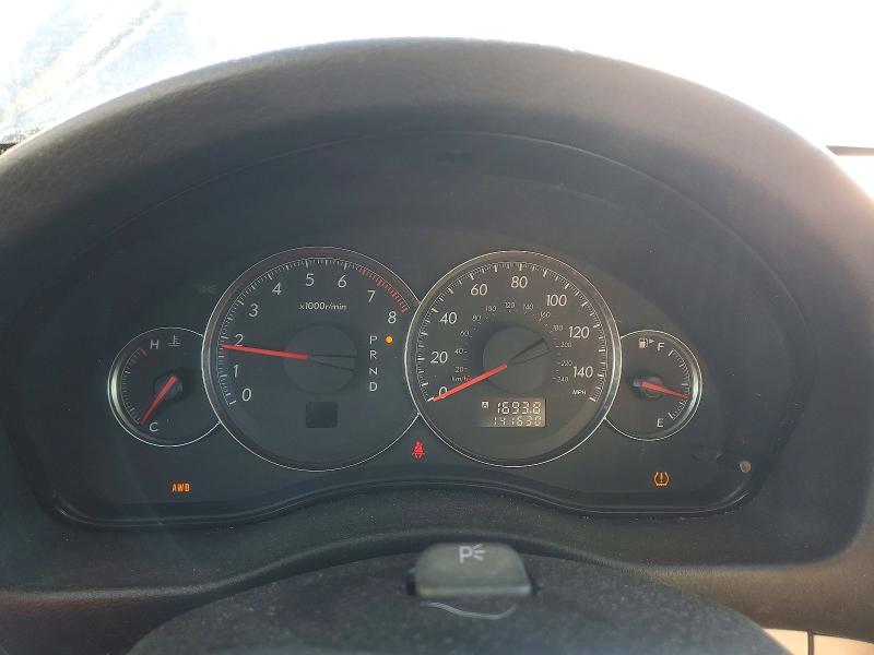 Photo 9 from auction – 2008 SUBARU OUTBACK with VIN 4S4BP61C187365804
