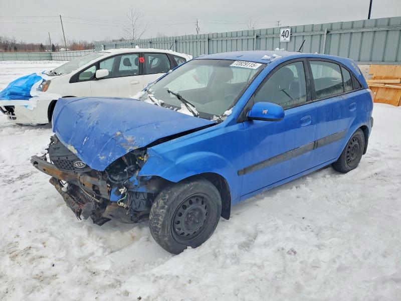 KIA RIO 2009 with VIN KNADE243096584345 - Photo from auction