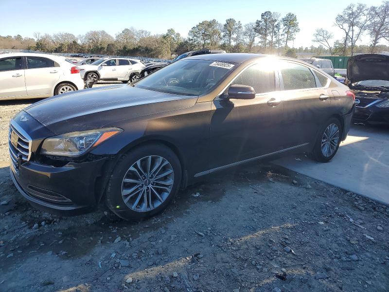 GENESIS G80 BASE 2017 with VIN KMHGN4JE3HU199904 - Photo from auction