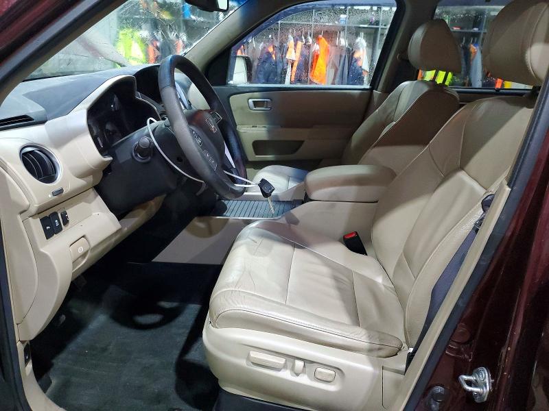 Снимка 7 от търг – 2014 HONDA PILOT TOUR с VIN 5FNYF4H92EB040780